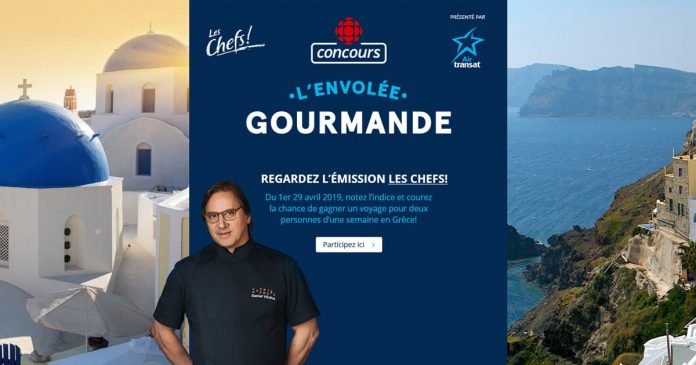 Concours Radio-Canada Les Chefs L'Envolée Gourmande Concours Radio-Canada Les Chefs L'Envolée Gourmande