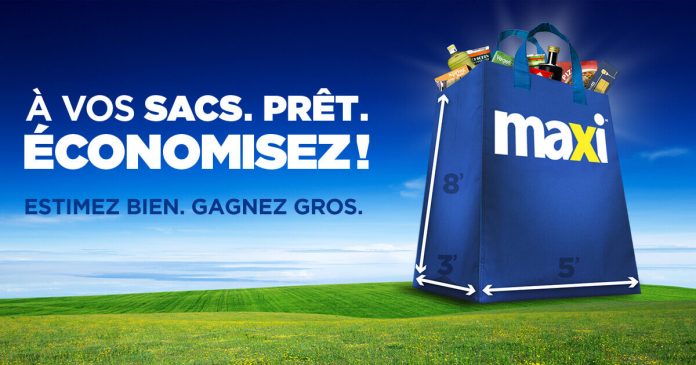 Concours Maxi À Vos Sacs. Prêt. Économisez Concours Maxi À Vos Sacs. Prêt. Économisez