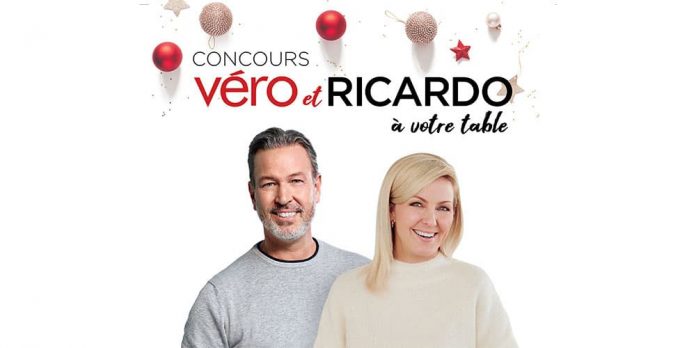 Concours Véro Et RICARDO À Votre Table Concours Véro Et RICARDO À Votre Table