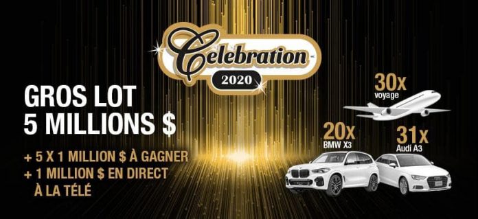 Concours Promo Célébration 2020 de Loto-Québec Concours Promo Célébration 2020 de Loto-Québec