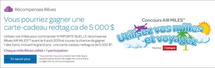 Concours AIR MILES Utilisez Vos Milles Et Voyagez Concours AIR MILES Utilisez Vos Milles Et Voyagez