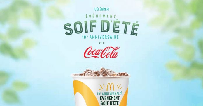 Concours McDonald's Événement Soif d'Été Concours McDonald's Événement Soif d'Été