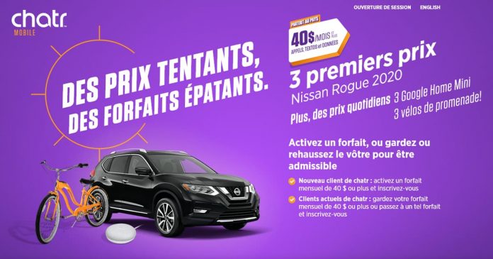 Concours Chatr Mobile Concours Chatr Mobile
