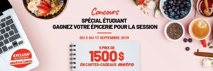 Concours Metro Spécial Étudiant Concours Metro Spécial Étudiant