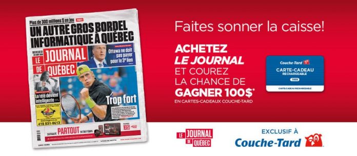 Concours Journal De Montréal/Québec Faites Sonner La Caisse Concours Journal De Montréal/Québec Faites Sonner La Caisse