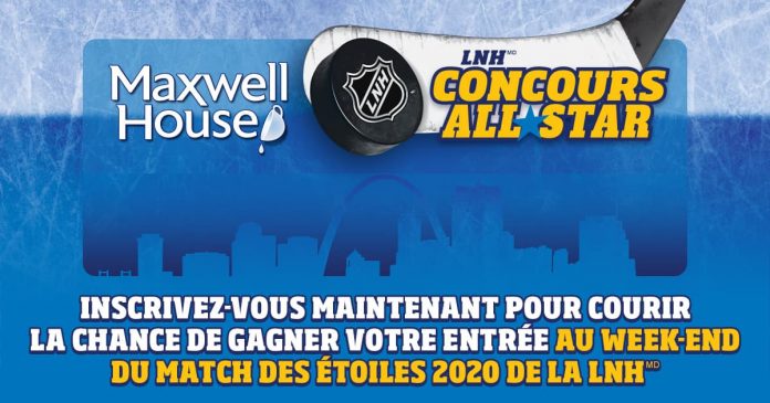 Concours Maxwell House Match des Étoiles de la LNH Concours Maxwell House Match des Étoiles de la LNH