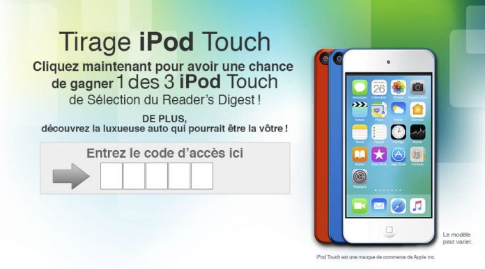 Concours Sélection du Reader's Digest iPod SE Concours Sélection du Reader's Digest iPod SE