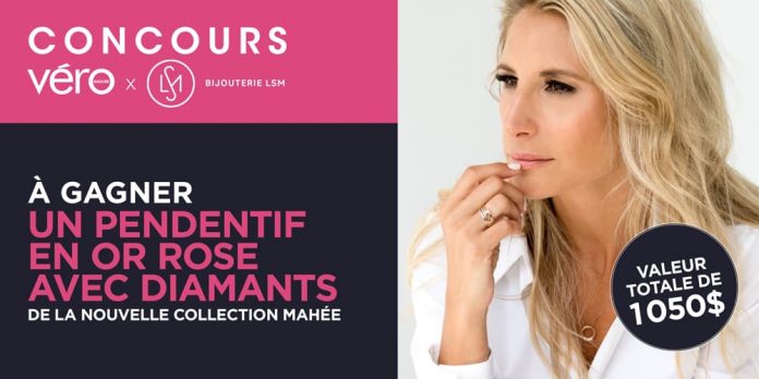 Concours VÉRO Bijouterie LSM Mahée Paiement Concours VÉRO Bijouterie LSM Mahée Paiement