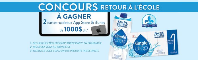 Concours Brunet Simple Drop Concours Brunet Simple Drop