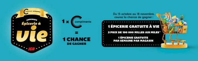 Concours Epicerie A Vie IGA Concours Epicerie A Vie IGA