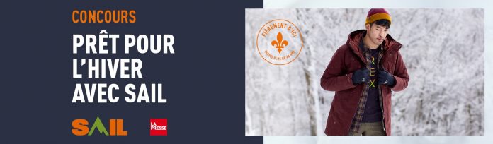 Concours La Presse Prêt Pour l'Hiver Avec Sail Concours La Presse Prêt Pour l'Hiver Avec Sail