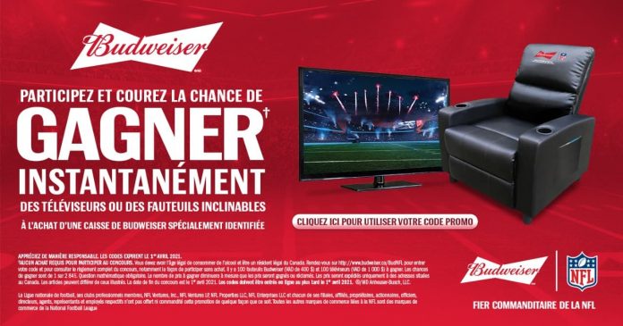 Concours Budweiser.ca NFL Super Bowl Concours Budweiser.ca NFL Super Bowl