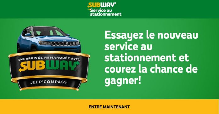 Concours Subway Service Au Stationnement Concours Subway Service Au Stationnement