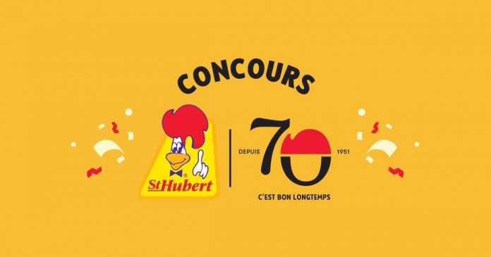 Concours St-Hubert 70 Ans C'est Bon Longtemps Concours St-Hubert 70 Ans C'est Bon Longtemps
