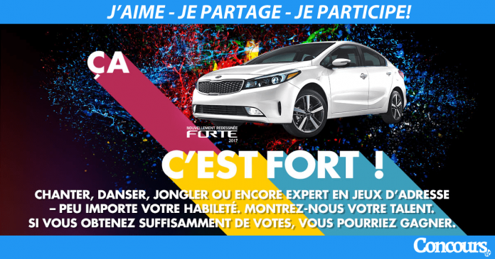 Concours Kia Ça C'est Fort (CaCestFort.ca) Concours Kia Ça C'est Fort (CaCestFort.ca)
