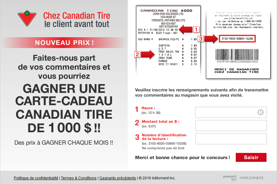 ditesleacdntire.com - Concours Dites Le À Canadian Tire