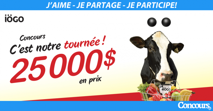 Concours C’est Notre Tournée De IÖGO (logo.ca/NotreTournee) Concours C’est Notre Tournée De IÖGO (logo.ca/NotreTournee)