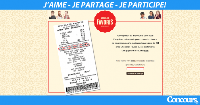 chocolatsfavorisopinion.ca - Concours Chocolats Favoris Opinion chocolatsfavorisopinion.ca - Concours Chocolats Favoris Opinion