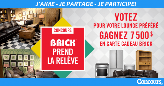 BrickPrendLaReleve.ca: Concours Brick Prend La Relève