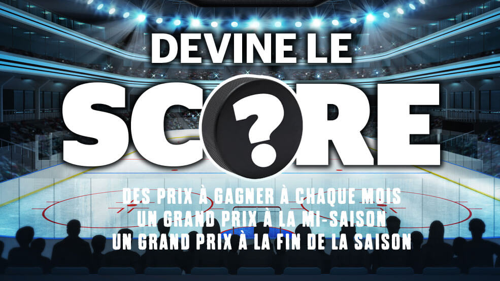 Concours Devine Le Score (JDEM.com/DevineLeScore)