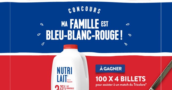 Concours Ma Famille Est Bleu-Blanc-Rouge (GoNutrilaitGo.ca) Concours Ma Famille Est Bleu-Blanc-Rouge (GoNutrilaitGo.ca)