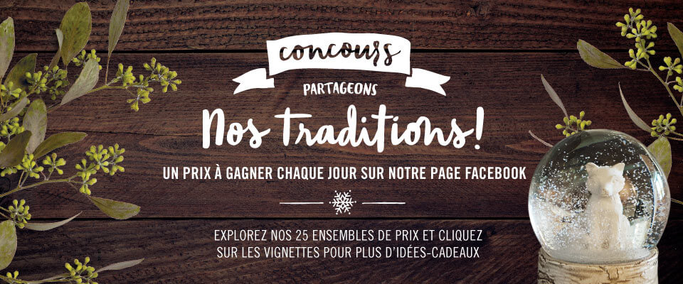 Concours Renaud Bray Partageons Nos Traditions