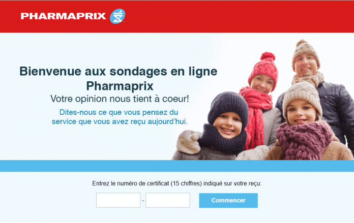 Concours Pharmaprix Sondage (PharmaprixSondage.com) Concours Pharmaprix Sondage (PharmaprixSondage.com)