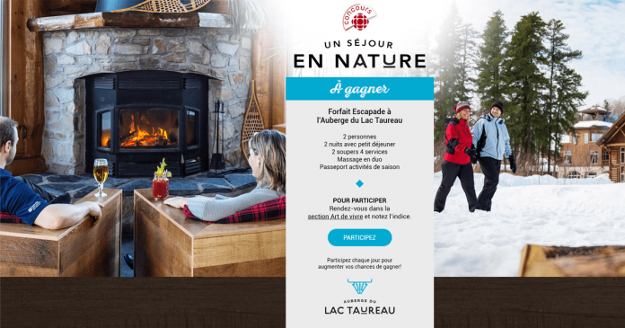 Concours Radio-Canada Un Séjour Unique En Nature