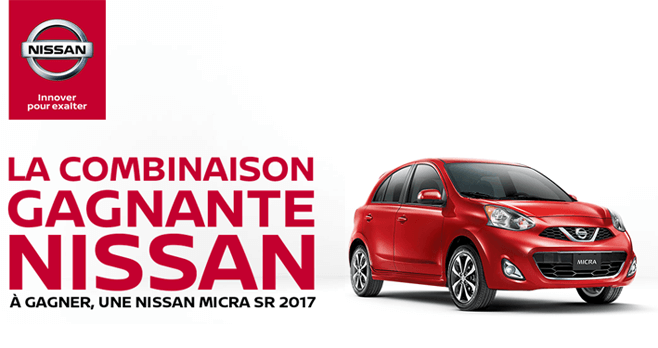 Concours Nissan La Combinaison Gagnante (LaCombinaisonGagnante.ca)