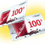 Cartes Tim de 100 $