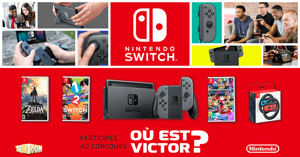 Concours Nintendo Switch De Télétoon