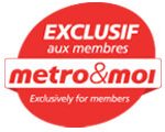 exclusif membres metro