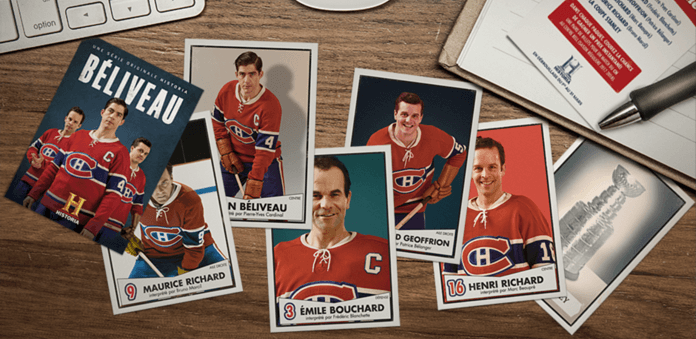 Concours Historia Cartes De Hockey De La Série Béliveau Concours Historia Cartes De Hockey De La Série Béliveau