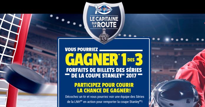 Concours High Liner Le Capitaine Sur La Route (HighLinerSurLaRoute.com) Concours High Liner Le Capitaine Sur La Route (HighLinerSurLaRoute.com)