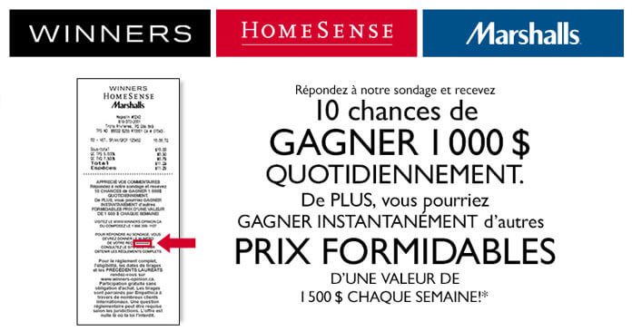 Concours Sondage TJX Canada Opinion (TJXCanada-Opinion.ca) Concours Sondage TJX Canada Opinion (TJXCanada-Opinion.ca)