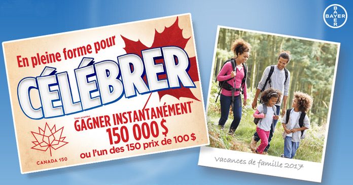Concours Bayer En Pleine Forme Pour Célébrer Concours Bayer En Pleine Forme Pour Célébrer