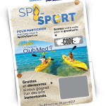 carte à gratter du concours spa ou sport