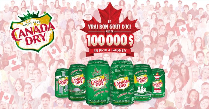 Concours Le Vrai Bon Goût d’Ici De Canada Dry Concours Le Vrai Bon Goût d’Ici De Canada Dry