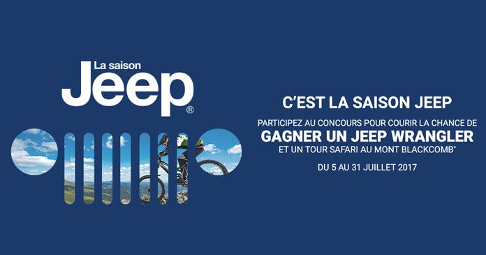 Concours La Saison Jeep Concours La Saison Jeep