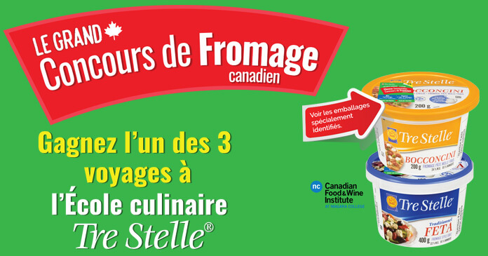 Grand Concours Du Fromage Canadien De Tre Stelle