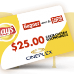 carte-cadeau électronique Cineplex