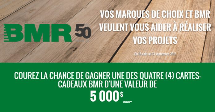 Concours BMR Des Projets De Rêves avec Sherwin-Williams Concours BMR Des Projets De Rêves avec Sherwin-Williams