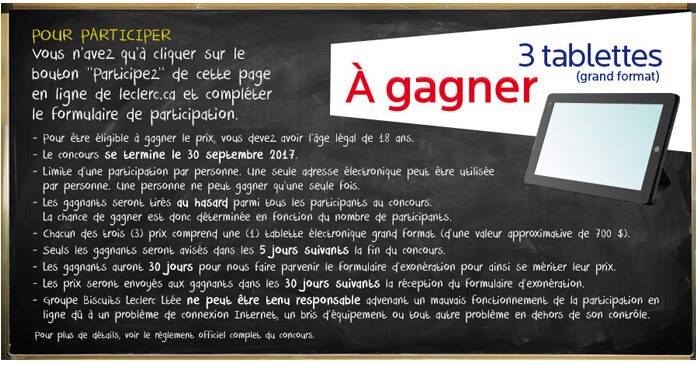 Concours Mes Indispensables Pour La Rentrée de Leclerc Concours Mes Indispensables Pour La Rentrée de Leclerc