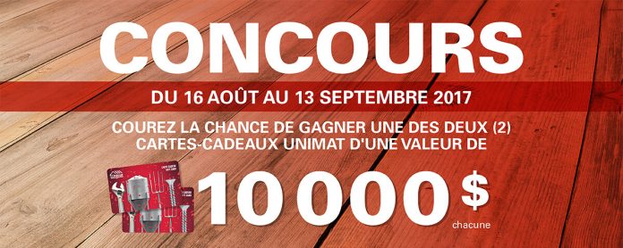 Concours Unimat Réalisez Votre Projet Avec Sherwin-Williams Concours Unimat Réalisez Votre Projet Avec Sherwin-Williams