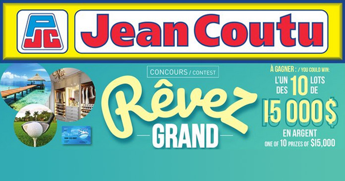 Concours Rêvez Grand de Jean Coutu