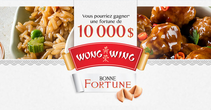Concours Bonne Fortune Wong Wing