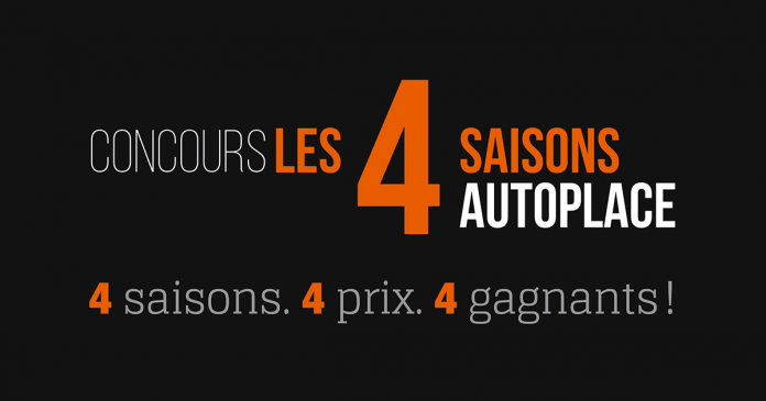Concours Les 4 Saisons AutoPLACE Concours Les 4 Saisons AutoPLACE