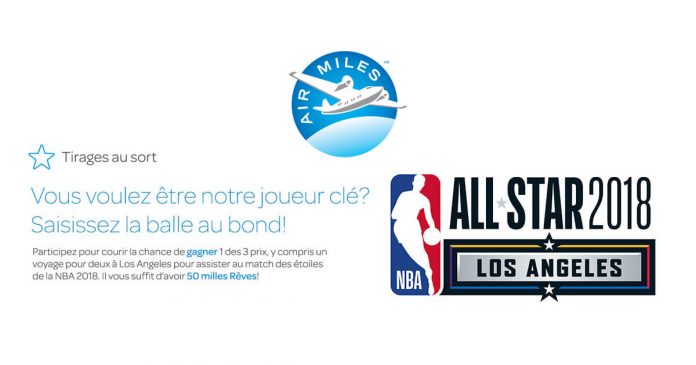 Concours Air Miles Étoiles De La NBA Concours Air Miles Étoiles De La NBA