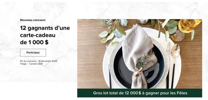 Concours Linen Chest Gros Lot Des Fêtes Concours Linen Chest Gros Lot Des Fêtes