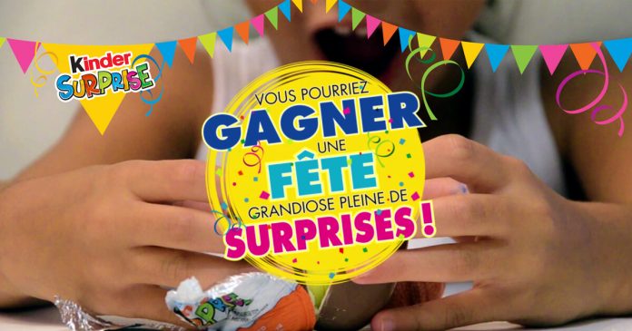 Concours Kinder Surprise Surprenez-Les À Votre Tour Concours Kinder Surprise Surprenez-Les À Votre Tour